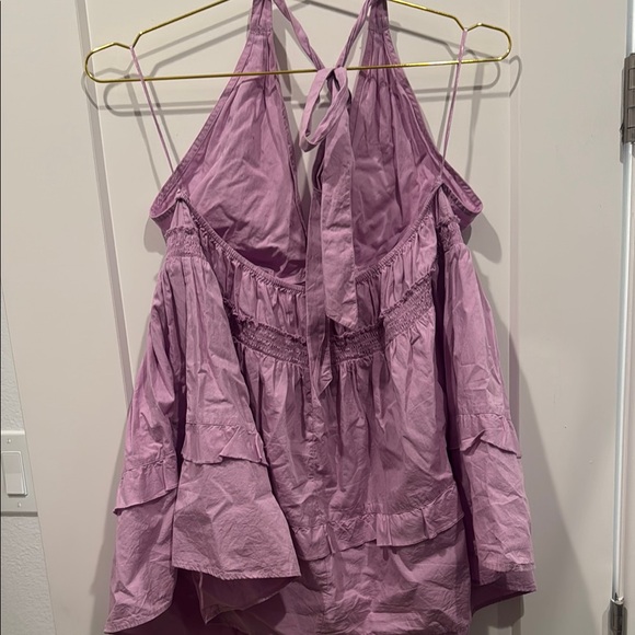 Free People Purple Short Backless Dress - Picture 2 of 4